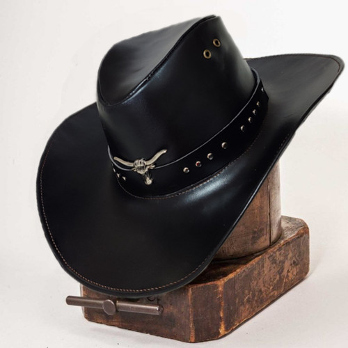 کلاه تمام چرم اورجینال مشگی جذاب با آرم استیل اصل