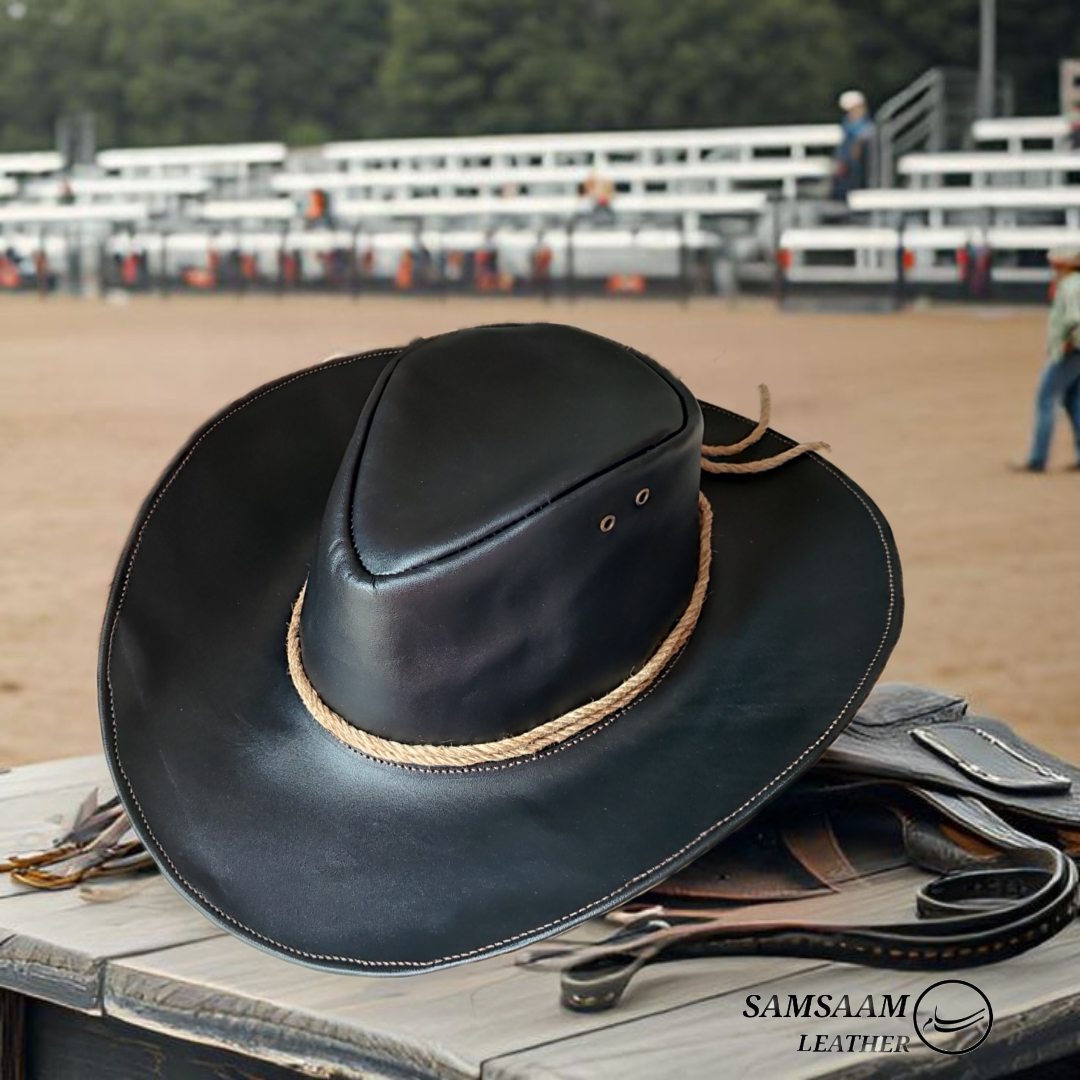 کلاه کابویی چرمی آرتور مورگان